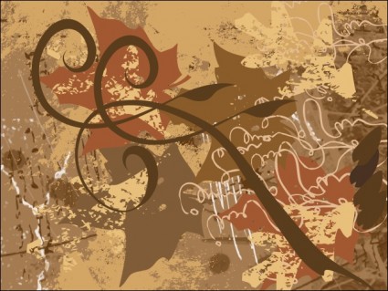 Grunges Fall Background