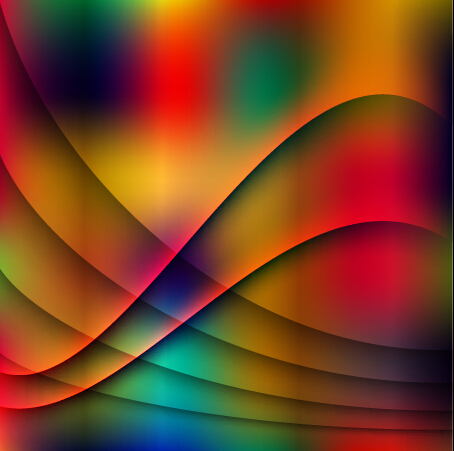 wave colorful background colorful abstract 