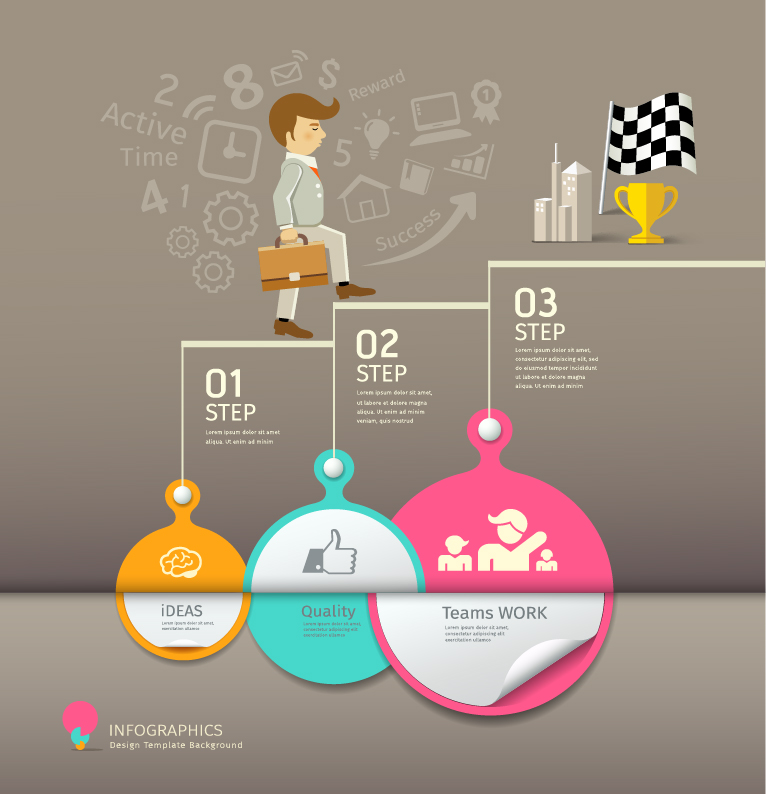 Business Infographic creative design 2858