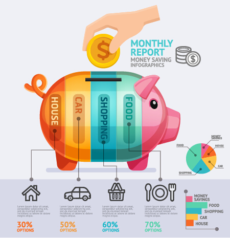 Business Infographic creative design 3352
