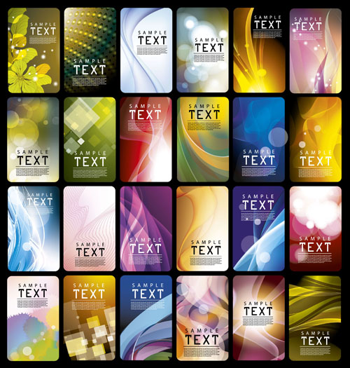 Best Business Cards vector material Collection 03