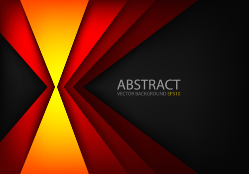 Fashion multilayer abstract art background vector 16