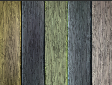 Old wooden board textured vector background 05