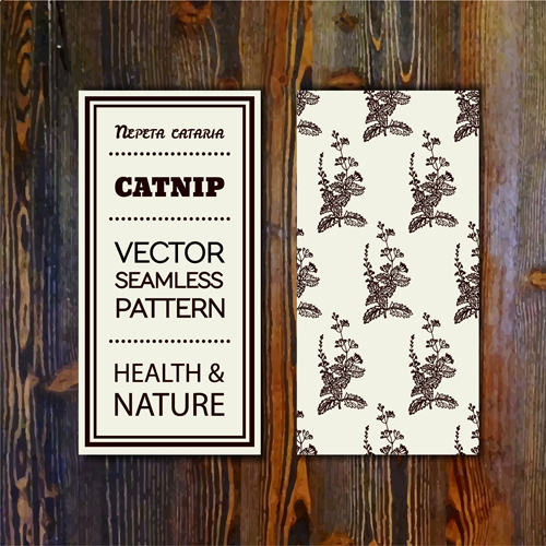 Retro wooden background with banner vector 01