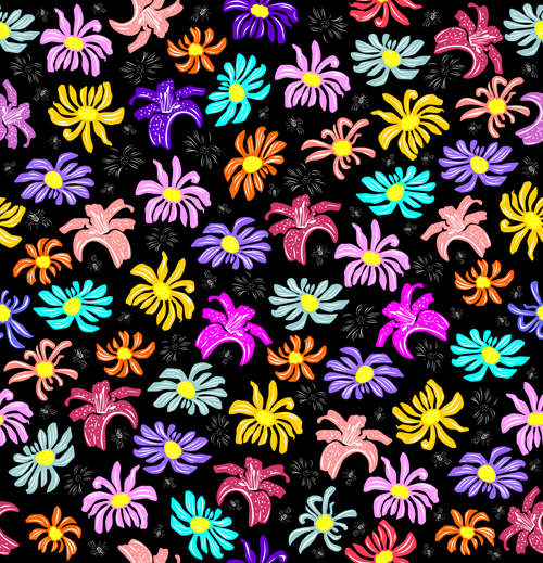 seamless pattern floral pattern beautiful 