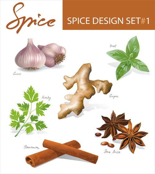 Various spices 