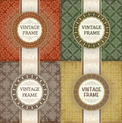vintage vector background pattern background 