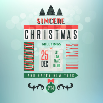 Vintage Style vintage style christmas background vector background 