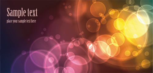 Colorful Splash vector backgrounds set 05