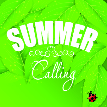 Shiny summer art background vector 04