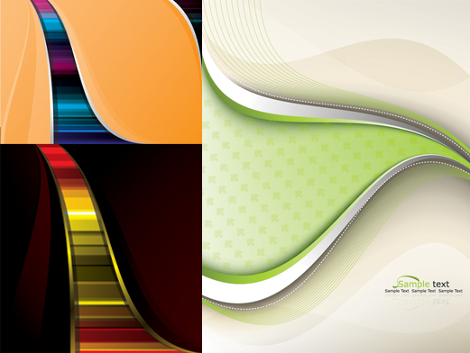 Beautiful lines backgrounds art vector Graphic