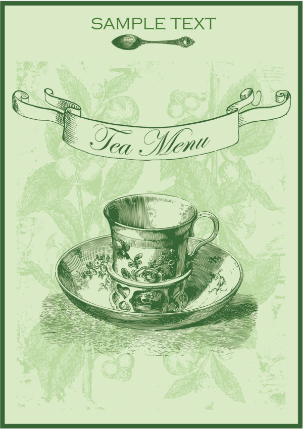 Green tea menu 01