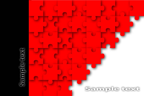 red puzzle gorgeous 