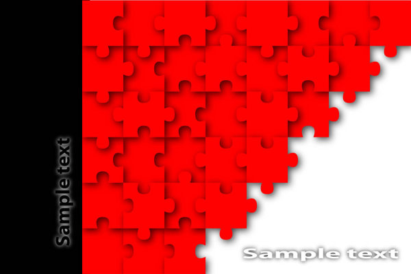 Colorful jigsaw 02