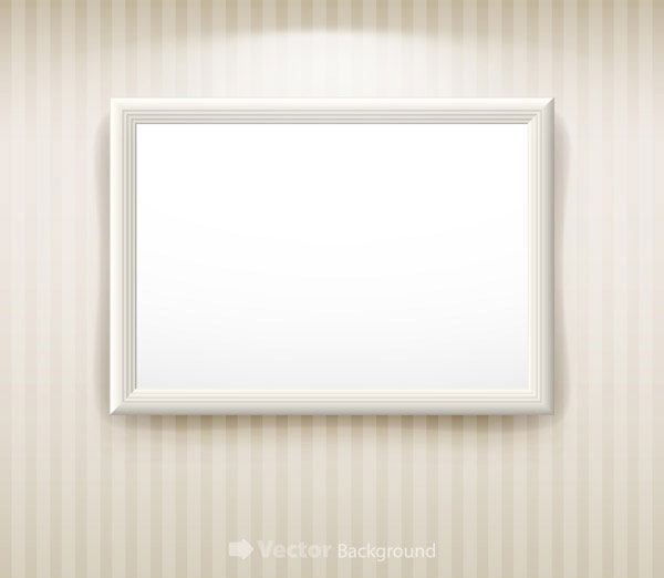 vector material picture frame photo frame Exhibition display blank 