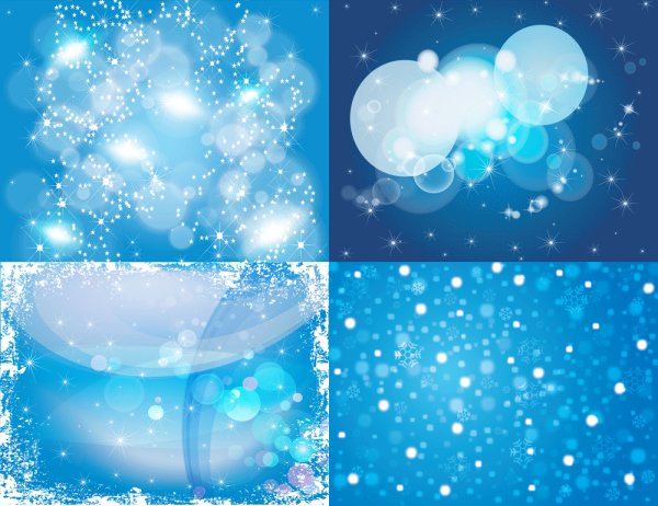 bright stars background vector art