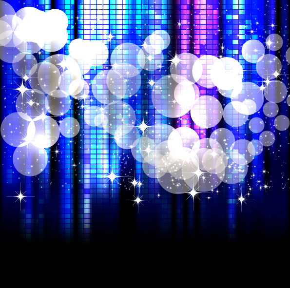 bright blue background art