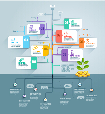 Business Infographic creative design 2443