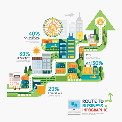 Business Infographic creative design 2837