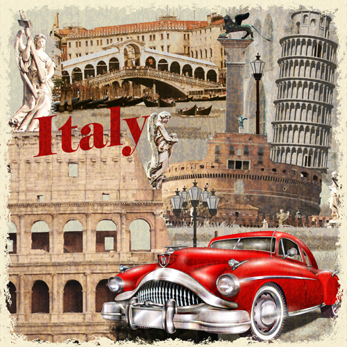 vintage travel poster classic cars classic 
