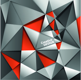 Creative design geometry vector background 02