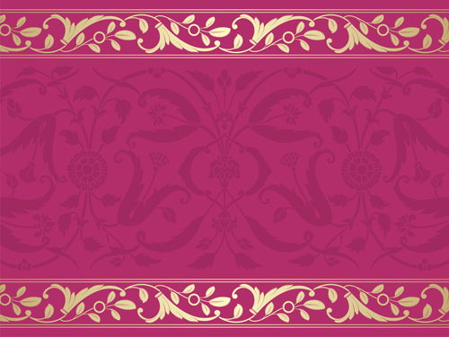 seamless ornament floral borders 