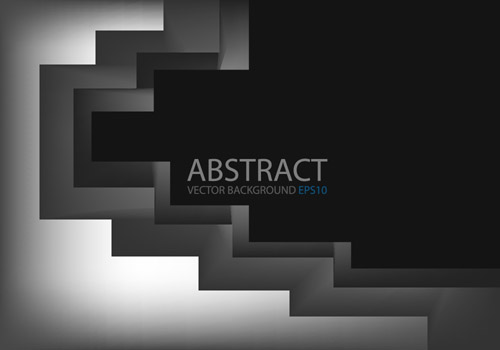 Fashion multilayer abstract art background vector 01