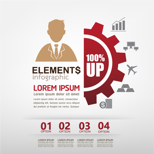Finance business template concept vector 01