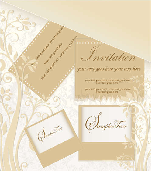 invitation cards invitation floral elegant 