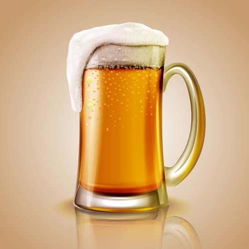 Fresh beer creative design vector 02