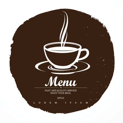 menu grunge cover coffee 