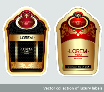 vintage luxury label 