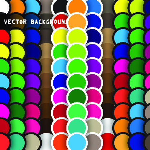 Set of abstract Mosaic vector backgrounds 01