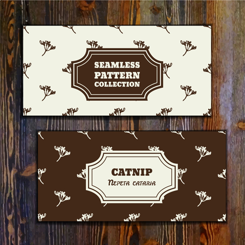 Retro wooden background with banner vector 03