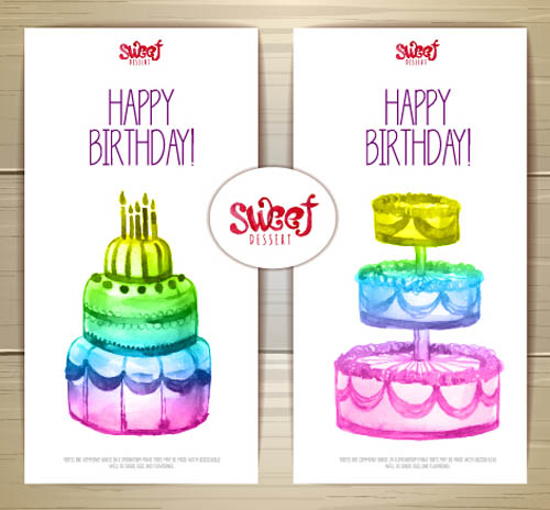 sweet happy birthday dessert birthday cards birthday 