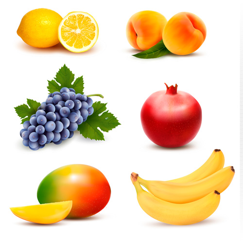 Various fruits fresh 