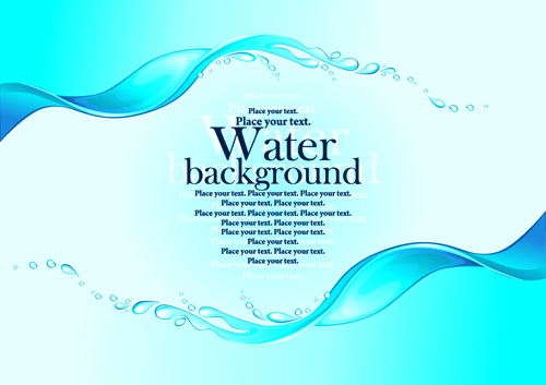 Creative Water art backgrounds 02