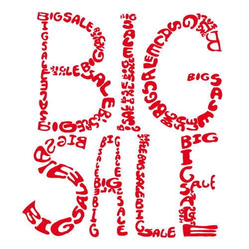Cover of Big Sale publicize page vector 04