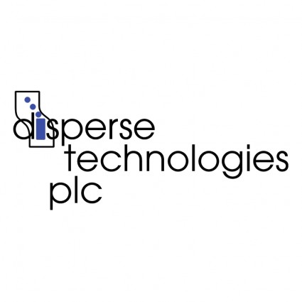 Disperse technologies vector set Disperse technologies vector set