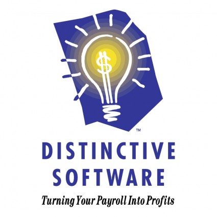 Distinctive software vector logo Distinctive software vector logo