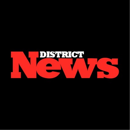 District news set vector District news set vector