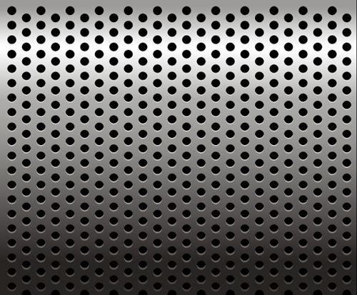 Metall texture elements background vector set 02