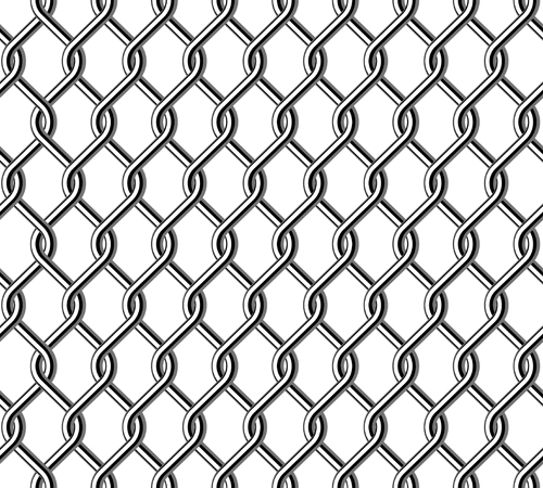 Fence made of Metal wire vector background graphic 01