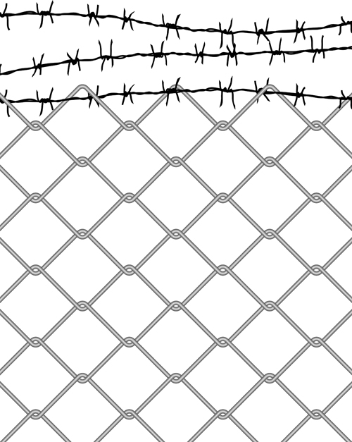 wire metal made fence 