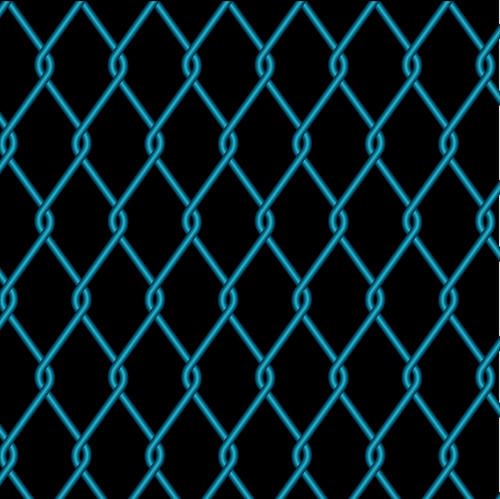 Fence made of Metal wire vector background graphic 04