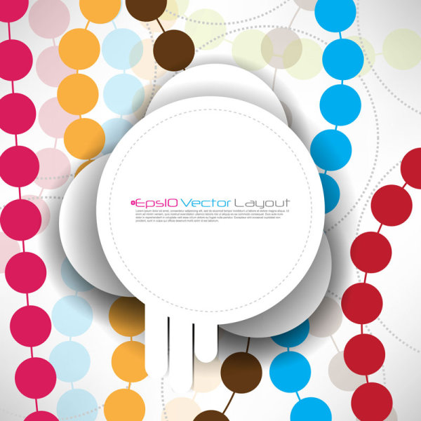 Stylish Creative vector Label 03
