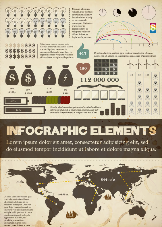 infographics elements element business 