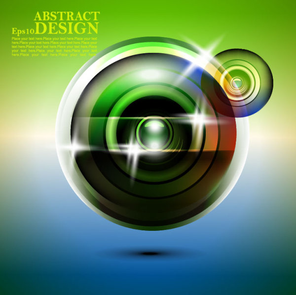 Shiny concept of background vector 04