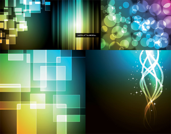 Brilliant light background vector