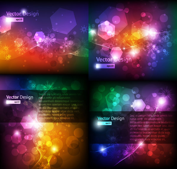 Beautiful snowflake background vector